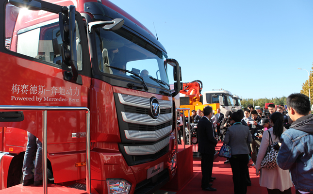 福田戴姆勒推出歐曼H5新品 預(yù)計(jì)2016年上市