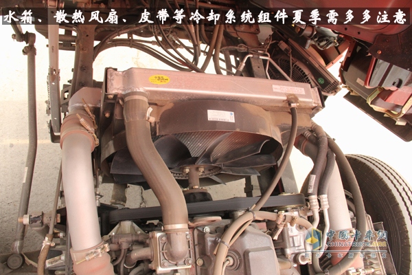 夏季卡車需注意 卡車水箱“開鍋”怎么辦?